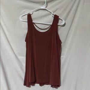 Active USA Burgundy Tank Top